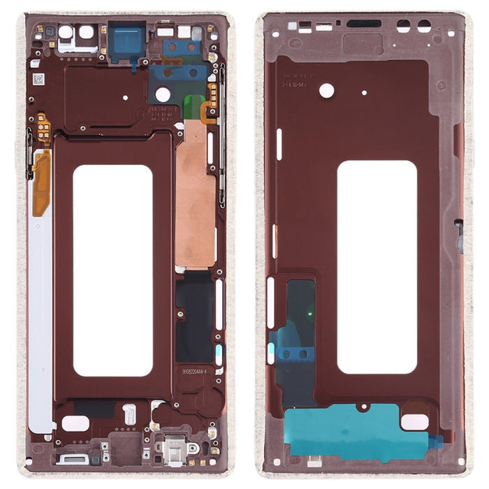 Para Samsung Galaxy Note9 SM-N960F/DS, SM-N960U, SM-N9600/DS Placa de bisel de marco medio con teclas laterales