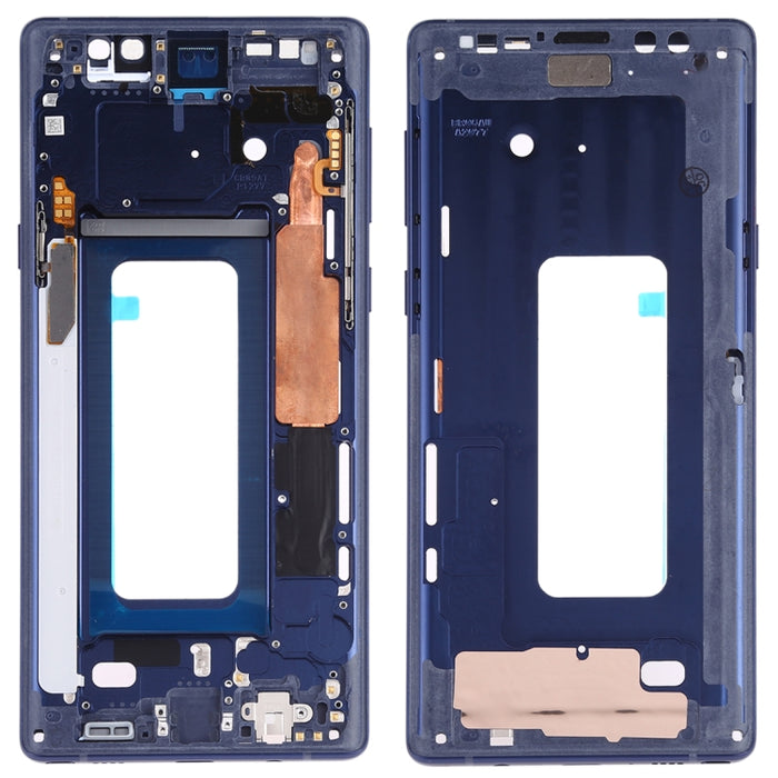 Para Samsung Galaxy Note9 SM-N960F/DS, SM-N960U, SM-N9600/DS Placa de bisel de marco medio con teclas laterales