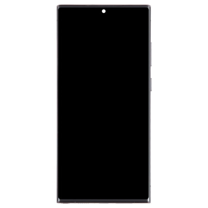 Para Samsung Galaxy S23 Ultra SM-S918B Montaje completo del digitalizador de pantalla LCD original con marco