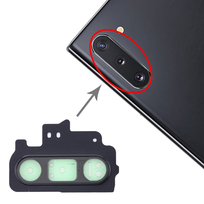 Para Galaxy Note 10 10 piezas Cubierta de lente de cámara