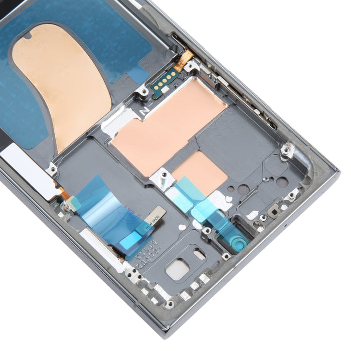 Pantalla LCD OLED para Samsung Galaxy S23 Ultra 5G SM-S918B Digitalizador Asamblea completa con marco