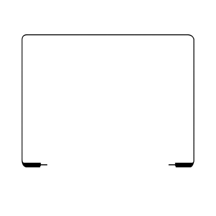 Anillo de goma para el marco del marco de la pantalla del MacBook Air de 13 pulgadas A2681 / A3113 (2022-2024), A2681 / A3113 2022-2024