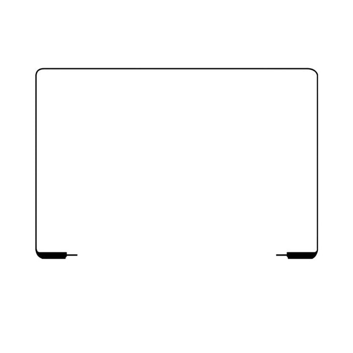 Anillo de goma para marco de pantalla de MacBook Air M3 de 15 pulgadas A3114 2024, A3114 2024