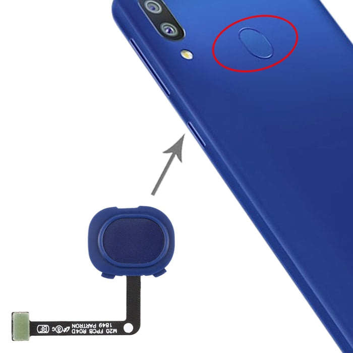 Cable flexible para sensor de huellas dactilares Galaxy M20