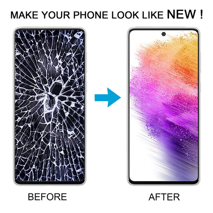 Para Samsung Galaxy A73 SM-A736B Pantalla TFT LCD para digitalizador Asamblea completa con marco