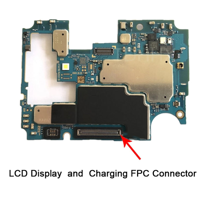 Para Samsung Galaxy A51 10 piezas placa base pantalla LCD conector FPC