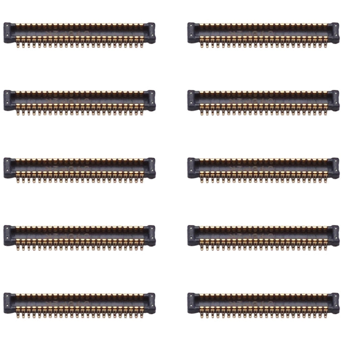 Para Samsung Galaxy A7 (2018) Conector FPC de pantalla LCD de placa base de 10 piezas