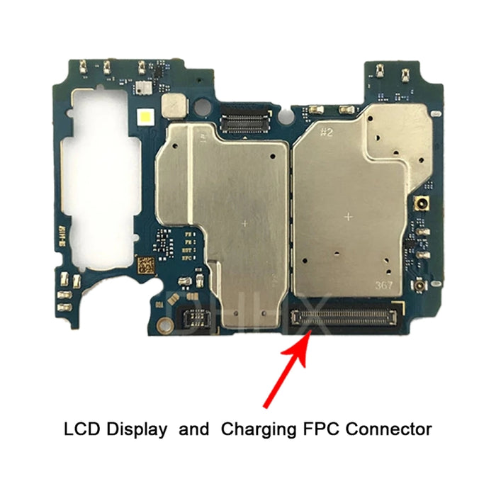 Para Samsung Galaxy A41 10 piezas placa base pantalla LCD conector FPC