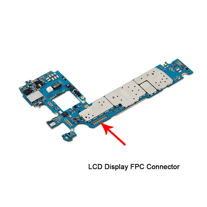 Para Samsung Galaxy S7 Edge 10 piezas placa base pantalla LCD conector FPC