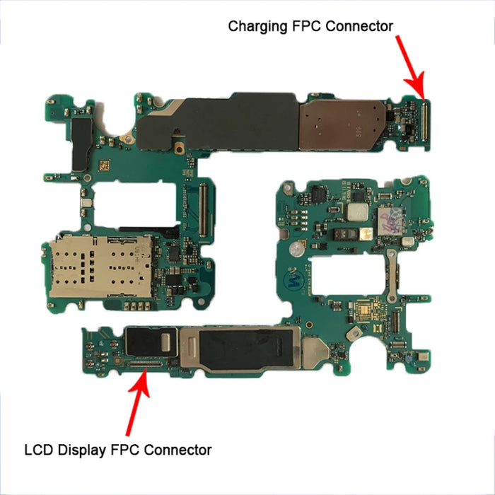 Para Samsung Galaxy S9 + 10 piezas placa base pantalla LCD conector FPC