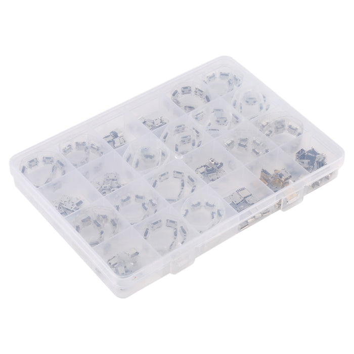 Conector de puerto de carga micro USB de 240 piezas para Samsung/Moto/SONY/HTC/ZTE/Huawei/Xiaomi/Lenovo, etc.