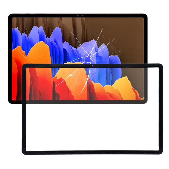 Para Samsung Galaxy Tab S7 FE SM-T730 Lente de cristal exterior de pantalla frontal
