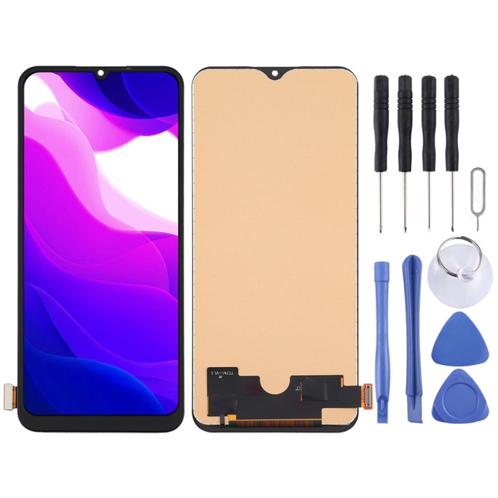 Pantalla LCD de material TFT y ensamblaje completo del digitalizador (no admite identificación de huellas dactilares) para Xiaomi Mi 10 Lite 5G / Mi 10 Youth 5G, For Xiaomi Mi 10 Lite 5G(TFT Material)