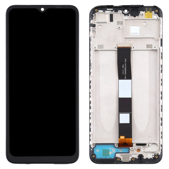 Pantalla LCD y digitalizador de montaje completo con marco para Xiaomi Redmi 9A / Redmi 9C / Redmi 9C NFC / Redmi 9AT / Redmi 9i / Redmi 9 Activ / Poco C31 / Redmi 10A, For Xiaomi Redmi 9A