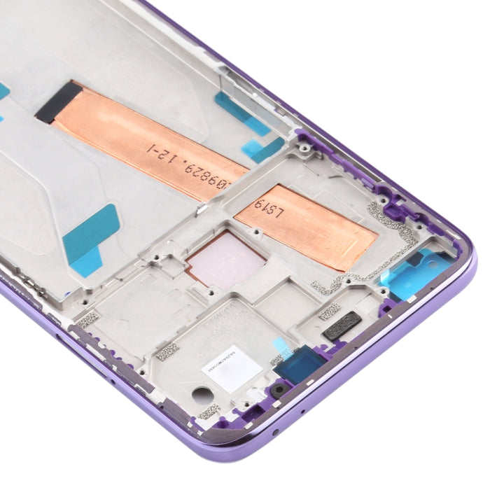 Placa De Bisel De Marco LCD De Carcasa Frontal para Xiaomi Redmi K30i 5G, For Xiaomi Redmi K30i 5G (Purple)