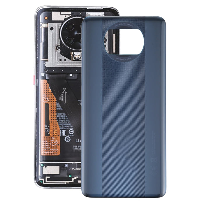 Tapa Trasera de Batería Original para Xiaomi Poco X3 / Poco X3 NFC M2007J20CG / M2007J20CT, For Xiaomi Poco X3 / Poco X3 NFC(Original)