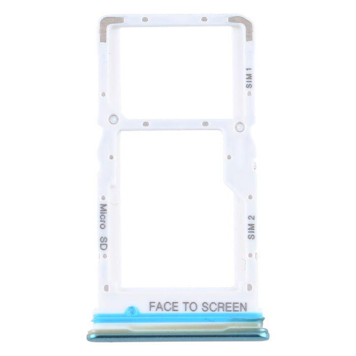 Bandeja Tarjeta SIM + Bandeja Tarjeta SIM / Bandeja Tarjeta Micro SD para Xiaomi Mi 10T Lite 5G, For Xiaomi Mi 10T Lite 5G