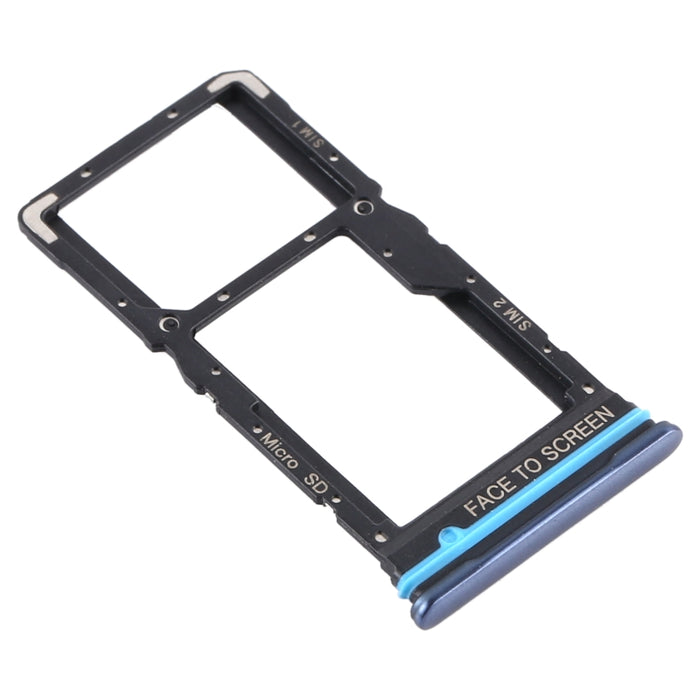 Bandeja Tarjeta SIM + Bandeja Tarjeta SIM / Bandeja Tarjeta Micro SD para Xiaomi Mi 10T Lite 5G, For Xiaomi Mi 10T Lite 5G