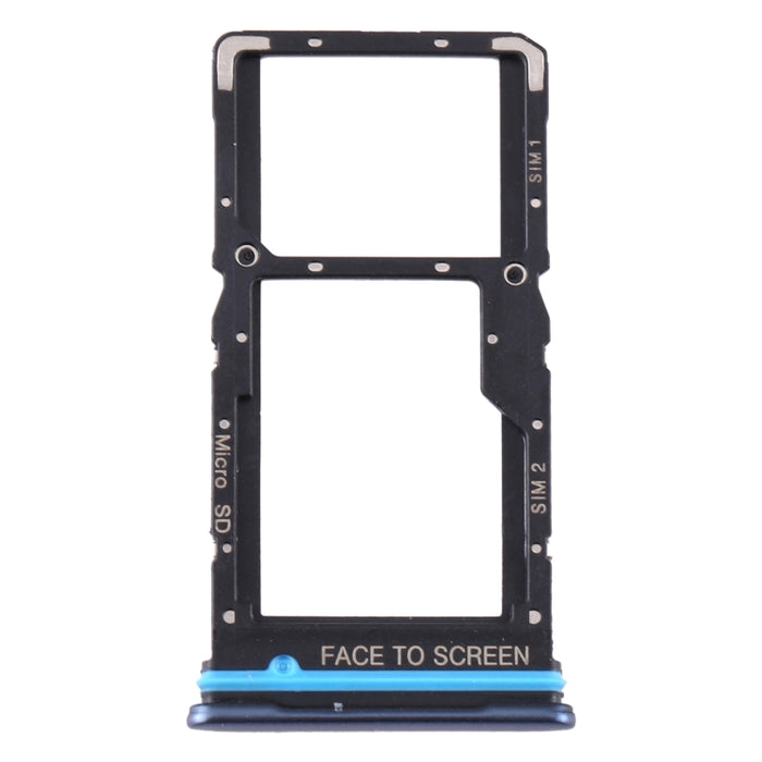 Bandeja Tarjeta SIM + Bandeja Tarjeta SIM / Bandeja Tarjeta Micro SD para Xiaomi Mi 10T Lite 5G, For Xiaomi Mi 10T Lite 5G