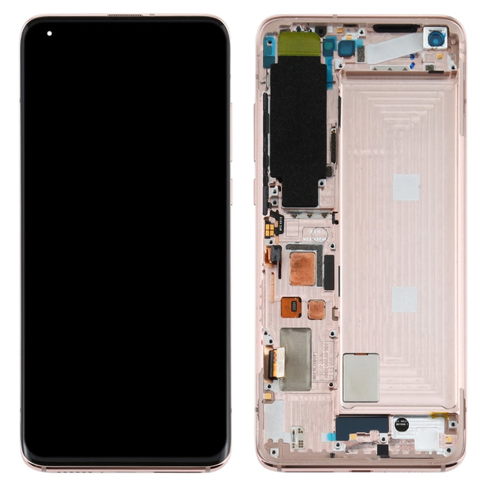 Pantalla LCD y digitalizador de montaje completo con marco para Xiaomi Mi 10 5G / Mi 10 Pro 5G M2001J2G, M2001J2I (Versión S), For Xiaomi Mi 10 5G(S Version)(Grey), For Xiaomi Mi 10 5G (S Version)(Gold)