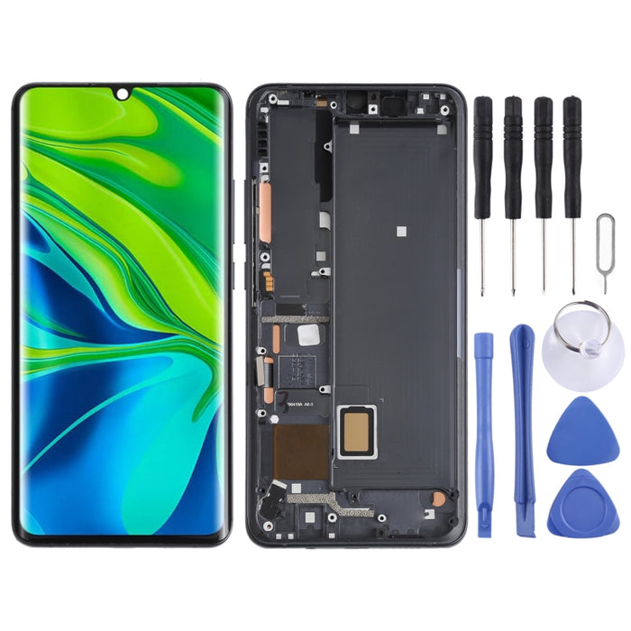 Pantalla LCD Original Y Montaje Completo Del Digitalizador Con Marco Para Xiaomi Mi CC9 Pro / Mi Note 10 / Mi Note 10 Pro, For Xiaomi Mi CC9 Pro, For Xiaomi Mi CC9 Pro(Green), For Xiaomi Mi CC9 Pro (White)
