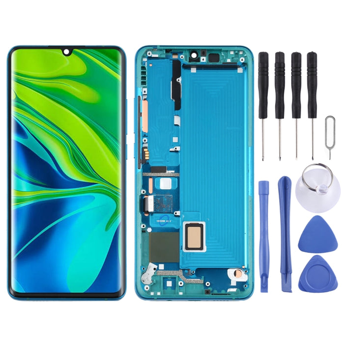 Pantalla LCD Original Y Montaje Completo Del Digitalizador Con Marco Para Xiaomi Mi CC9 Pro / Mi Note 10 / Mi Note 10 Pro, For Xiaomi Mi CC9 Pro, For Xiaomi Mi CC9 Pro(Green), For Xiaomi Mi CC9 Pro (White)