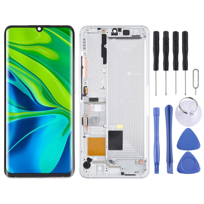 Pantalla LCD Original Y Montaje Completo Del Digitalizador Con Marco Para Xiaomi Mi CC9 Pro / Mi Note 10 / Mi Note 10 Pro, For Xiaomi Mi CC9 Pro, For Xiaomi Mi CC9 Pro(Green), For Xiaomi Mi CC9 Pro (White)