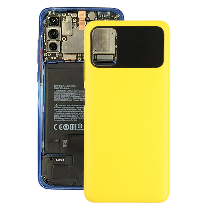 Tapa Trasera de Batería Original para Xiaomi Poco M3 M2010J19CG, For Xiaomi Poco M3(Original), For Xiaomi Poco M3, For Xiaomi Poco M3(Yellow)