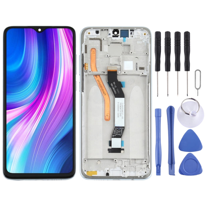 Pantalla LCD y digitalizador de montaje completo con marco para Xiaomi Redmi Note 8 Pro (tarjeta SIM única), For Xiaomi Redmi Note 8 Pro (Sing card), For Xiaomi Redmi Note 8 Pro
