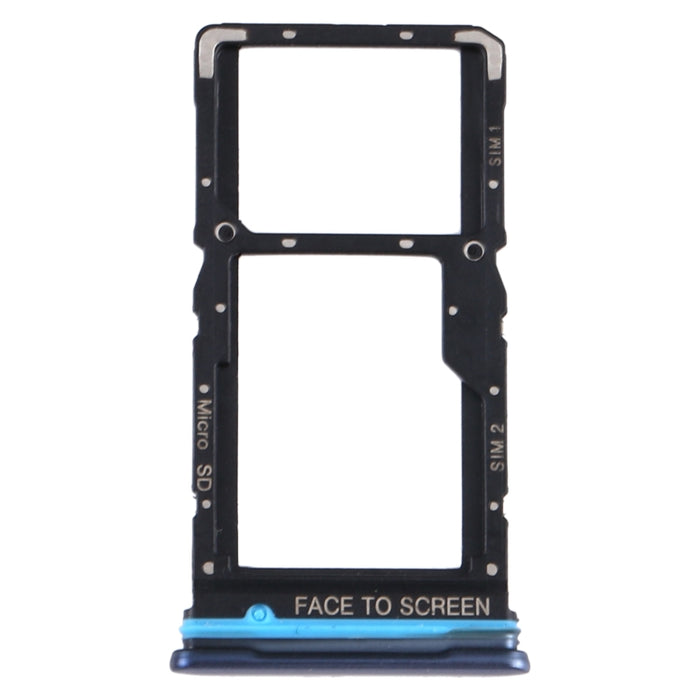 Bandeja Tarjeta SIM + Bandeja Tarjeta SIM / Bandeja Tarjeta Micro SD para Xiaomi Redmi Note 9 Pro 5G M2007J17C, For Xiaomi Redmi Note 9 Pro 5G