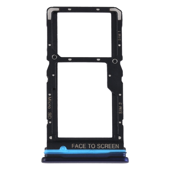 Bandeja Tarjeta SIM + Bandeja Tarjeta SIM / Bandeja Tarjeta Micro SD para Xiaomi Redmi Note 9 Pro 5G M2007J17C, For Xiaomi Redmi Note 9 Pro 5G