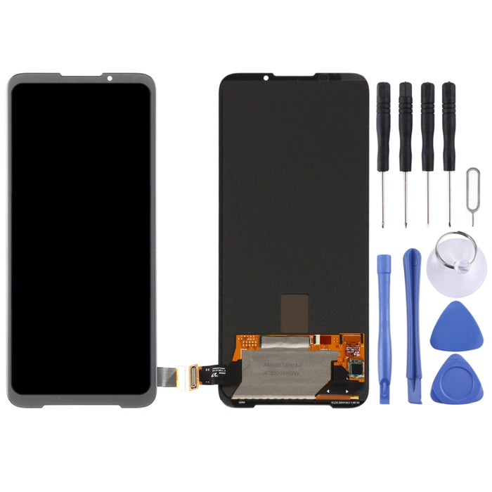 Pantalla LCD de material AMOLED original y ensamblaje completo del digitalizador para Xiaomi Black Shark 3S, For Xiaomi Black Shark 3S(AMOLED Material)