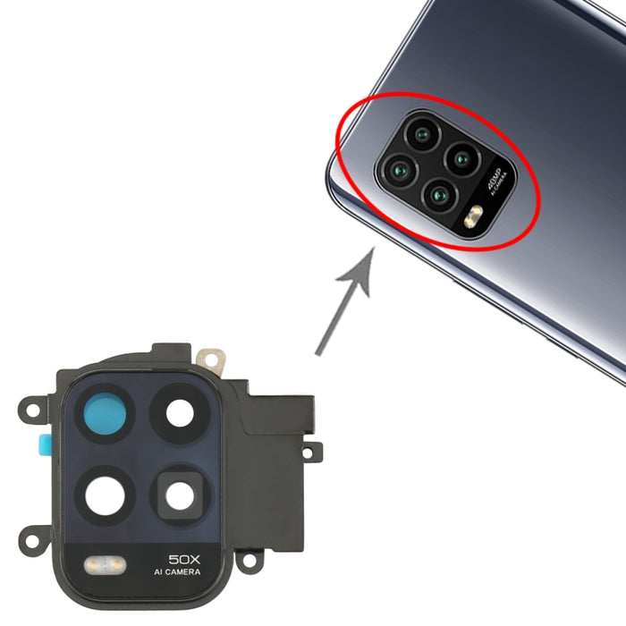 Tapa de Lente de Cámara para Xiaomi Mi 10 Lite 5G M2002J9G, For Xiaomi Mi 10 Lite 5G