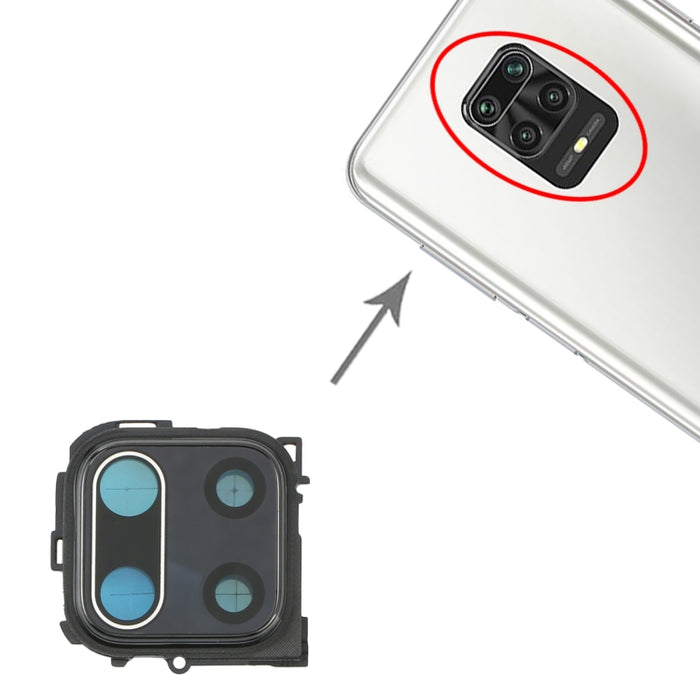 Cubierta de Lente de Cámara para Xiaomi Redmi Note 9S / Redmi Note 9 Pro Max M2003J6A1G M2003J6B1I, For Xiaomi Redmi Note 9S