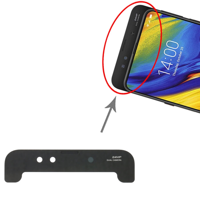 Lente de Cámara Frontal para Xiaomi Mi Mix 3, For Xiaomi Mi Mix 3(Front)(Black), For Xiaomi Mi Mix 3(Front )(Blue)