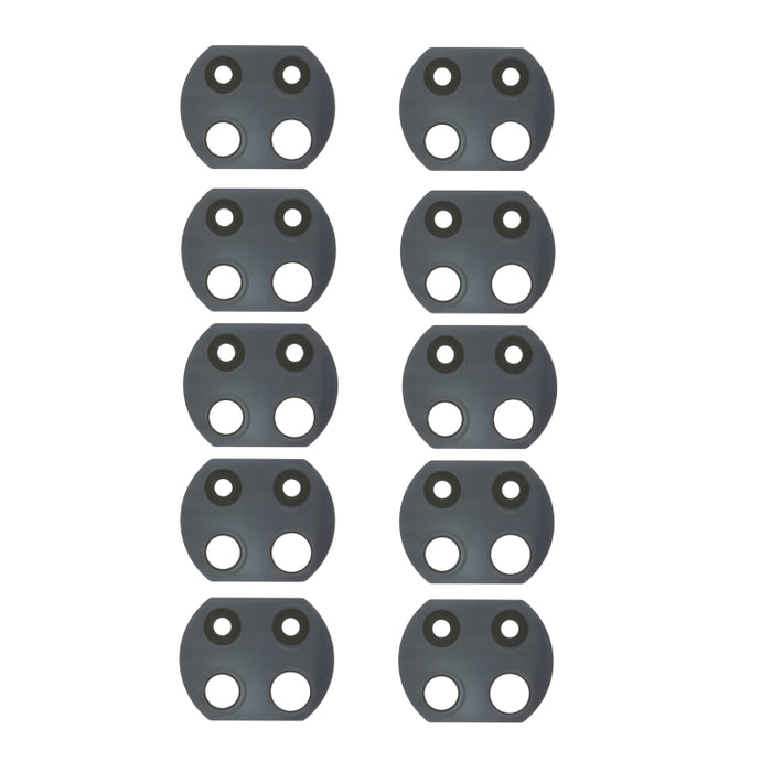 Lente de cámara trasera de 10 piezas para Xiaomi Redmi Note 9 Pro 5G M2007J17C, For Xiaomi Redmi Note 9 Pro 5G