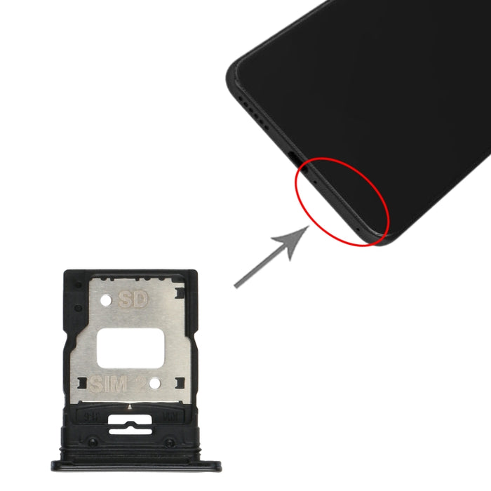 Bandeja Tarjeta SIM + Bandeja Tarjeta SIM / Bandeja Tarjeta Micro SD para Xiaomi Mi 11 Lite/11 Lite 5G NE M2101K9AG, For Xiaomi Mi 11 Lite
