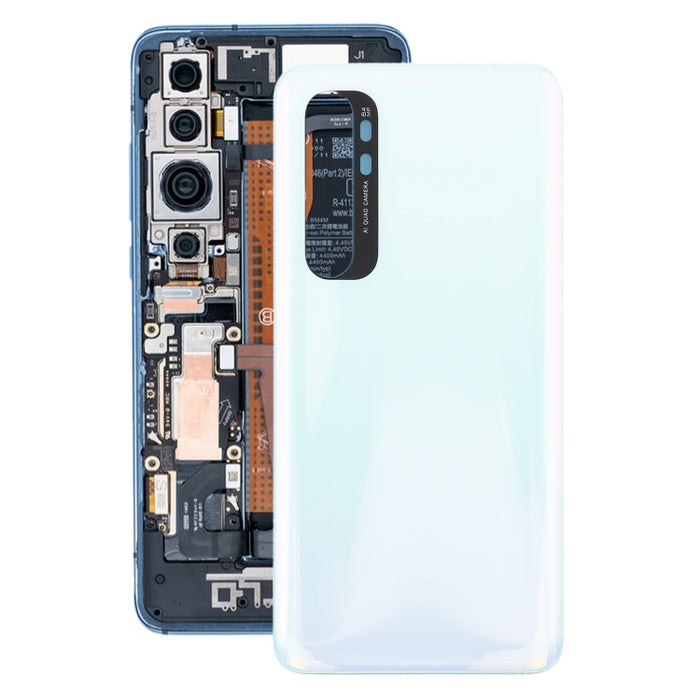 Tapa Trasera de Batería Original para Xiaomi Mi Note 10 Lite M2002F4LG M1910F4G, For Xiaomi Mi Note 10 Lite(Original)