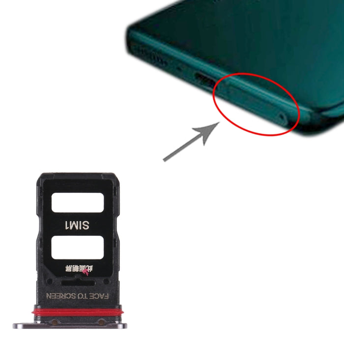 Bandeja Tarjeta SIM + Bandeja Tarjeta SIM para Xiaomi Mi 11 Pro, For Xiaomi Mi 11 Pro