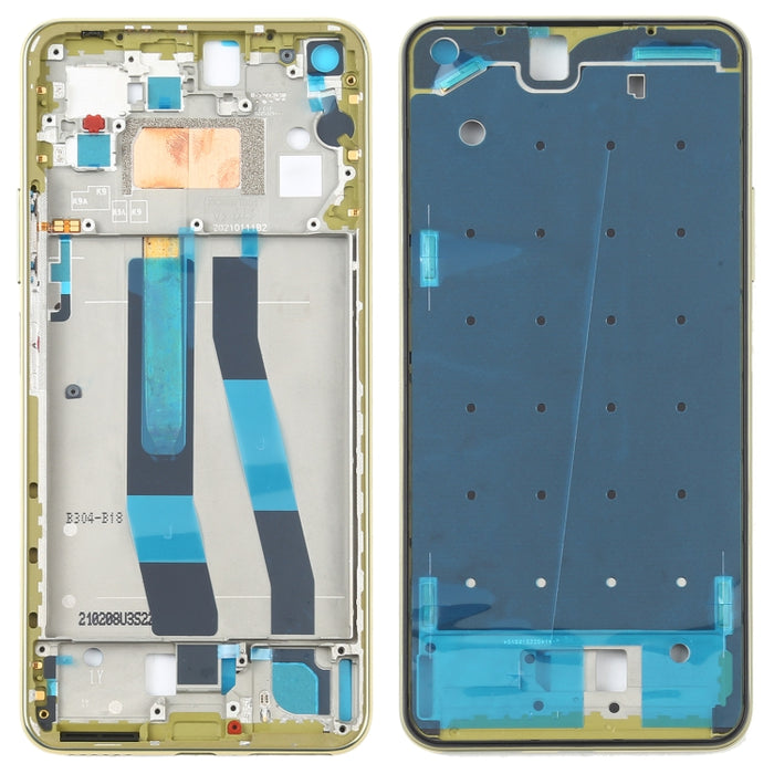Placa De Bisel De Marco LCD De Carcasa Frontal Original Para Xiaomi Mi 11 Lite 5G / Mi 11 Youth/11 Lite 5G NE, For Xiaomi Mi 11 Lite 5G (Original)