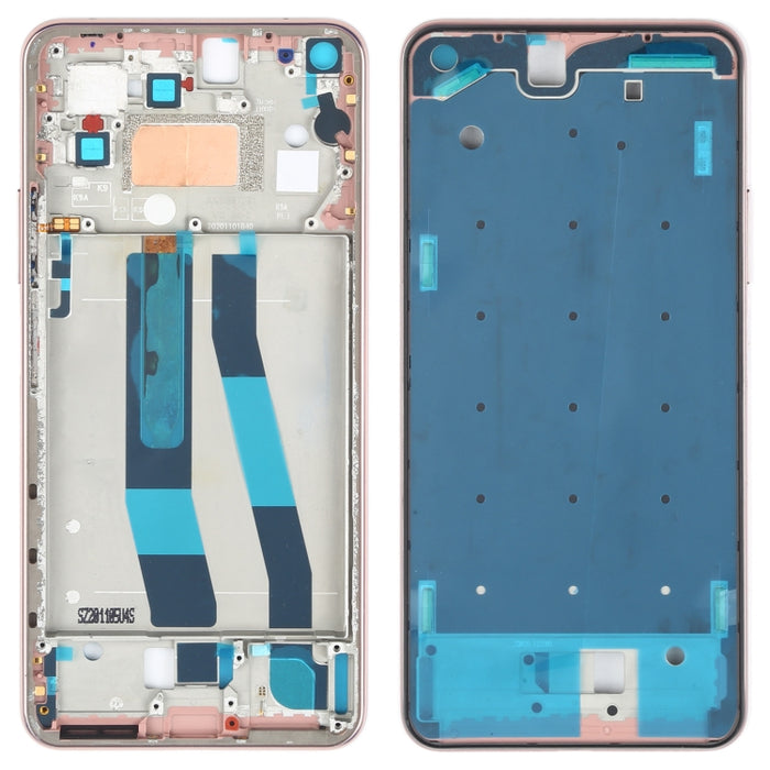 Placa De Bisel De Marco LCD De Carcasa Frontal Original Para Xiaomi Mi 11 Lite 4G M2101K9AG, For Xiaomi Mi 11 Lite 4G (Original)