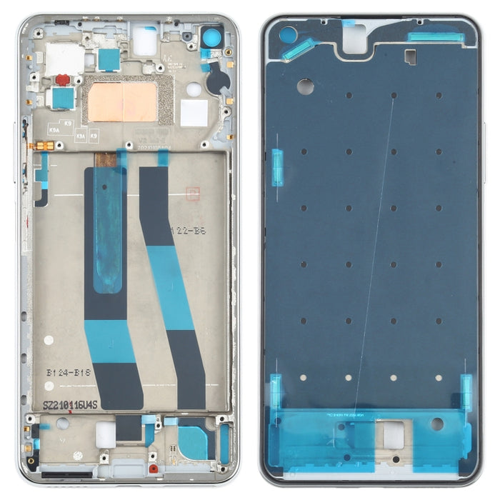Placa De Bisel De Marco LCD De Carcasa Frontal Original Para Xiaomi Mi 11 Lite 4G M2101K9AG, For Xiaomi Mi 11 Lite 4G (Original)