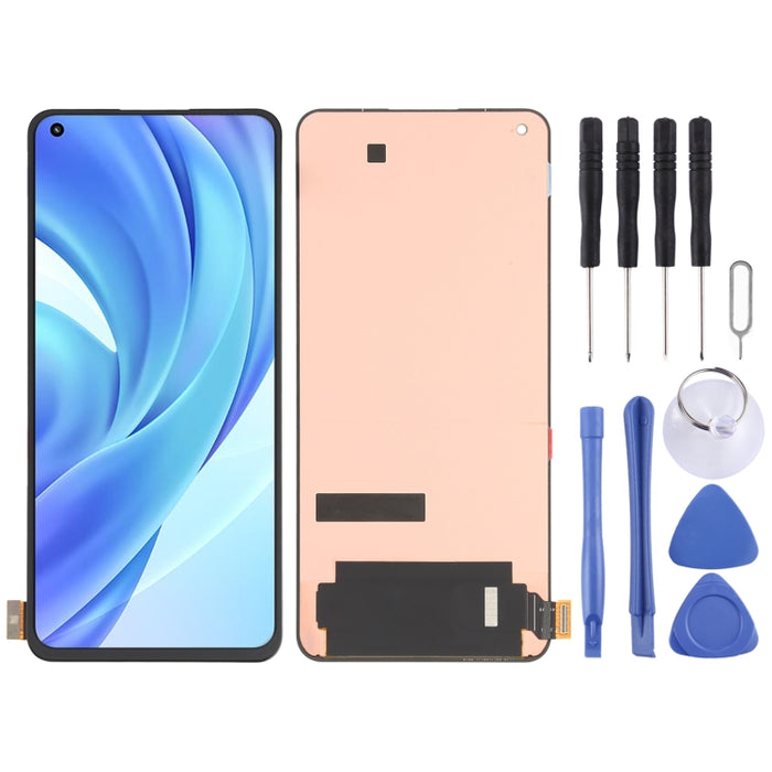 Pantalla LCD De Material AMOLED Original Y Montaje Completo Del Digitalizador Para Xiaomi Mi 11 Lite / 11 Lite 5G NE M2101K9AG, For Xiaomi Mi 11 Lite(Original)