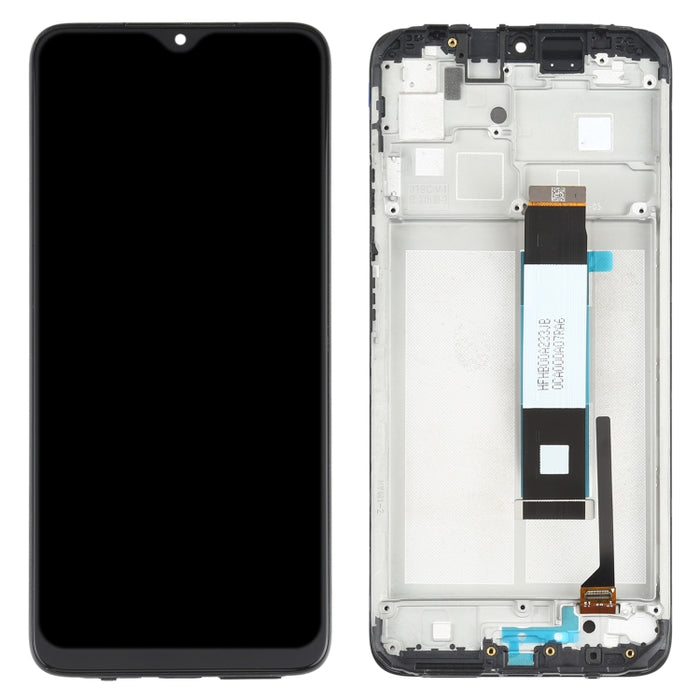 Pantalla LCD y digitalizador de montaje completo con marco para Xiaomi Redmi Note 9 4G / Poco M3 / Redmi 9 Power M2010J19SC M2010J19CG, For Xiaomi Redmi Note 9 4G