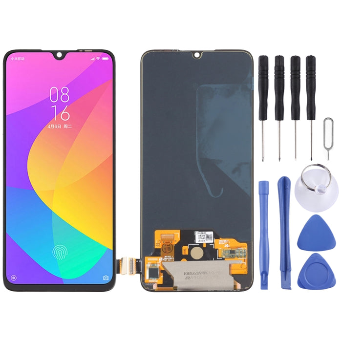 Pantalla LCD de material OLED y ensamblaje completo del digitalizador para Xiaomi Mi CC9 / Mi 9 Lite, For Xiaomi Mi CC9 / Mi 9 Lite (OLED Material)