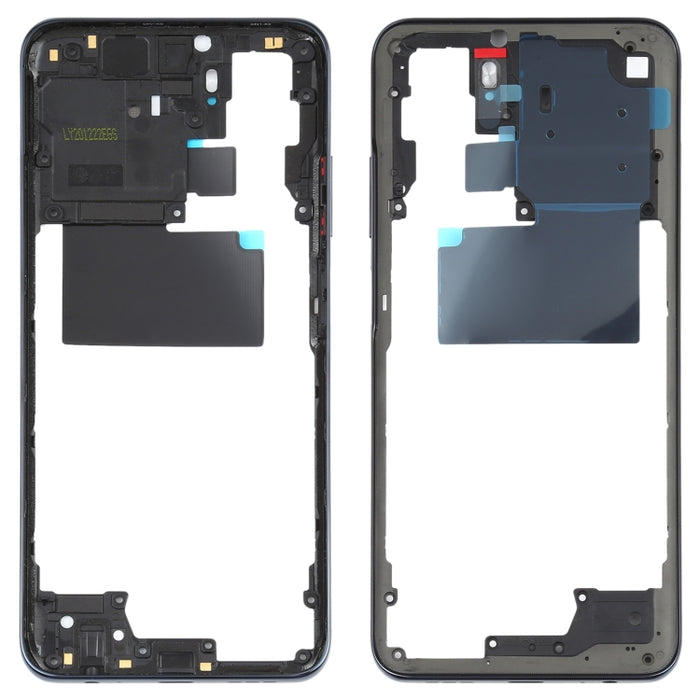Placa de bisel de marco medio para Xiaomi Redmi Note 10 M2101K7AI M2101K7AG, For Xiaomi Redmi Note 10