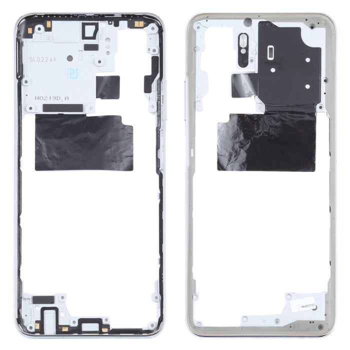 Placa de bisel de marco medio para Xiaomi Redmi Note 10 M2101K7AI M2101K7AG, For Xiaomi Redmi Note 10