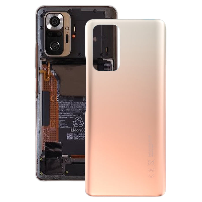 Tapa trasera de batería original para Xiaomi Redmi Note 10 Pro Max / Redmi Note 10 Pro 4G / Redmi Note 10 Pro (India) M2101K6P M2101K6G M2101K6I M2101K7AI M2101K7AG, For Xiaomi Redmi Note 10 Pro Max (Original), For Xiaomi Redmi Note 10 Pro Max