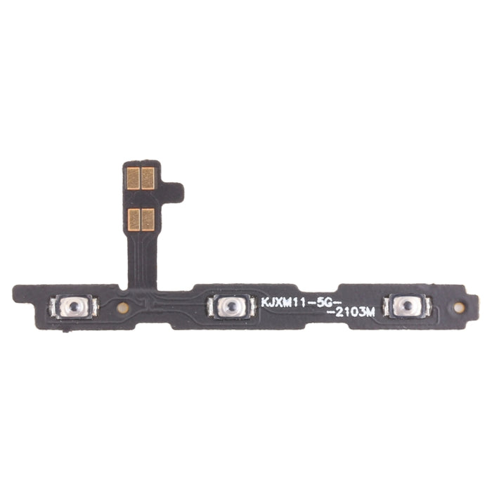 Cable Flex de Botón de Encendido y Botón de Volumen para Xiaomi Mi 11, For Xiaomi Mi 11