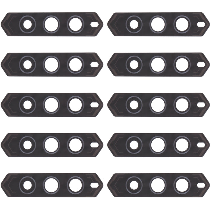 Lente de cámara trasera de 10 piezas para Xiaomi Black Shark 4 Pro / Black Shark 4 SHARK PRS-H0, For Xiaomi Black Shark 4 Pro / Black Shark 4